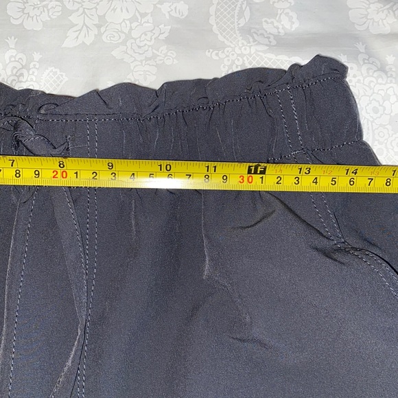 NWT Abercrombie & Fitch gray high rise wind pant joggers - Picture 6 of 15